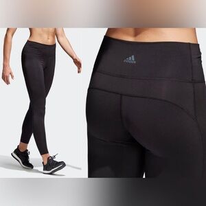 adidas Training Tights Women’s XS Black Gym Workout Athletic Activewear Leggings